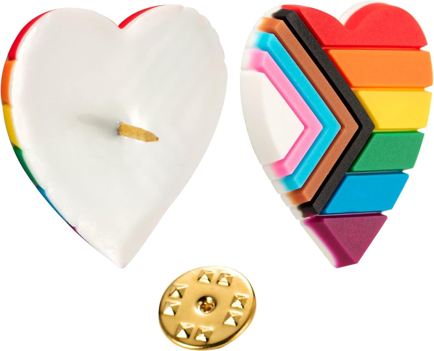 LGBTQ Silicone Pins - Perfect for Pride Parades, Pride Month & Gift-Giving