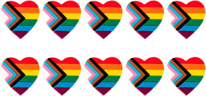 LGBTQ Silicone Pins - Perfect for Pride Parades, Pride Month & Gift-Giving