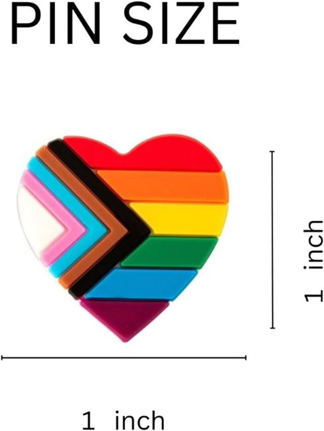 LGBTQ Silicone Pins - Perfect for Pride Parades, Pride Month & Gift-Giving