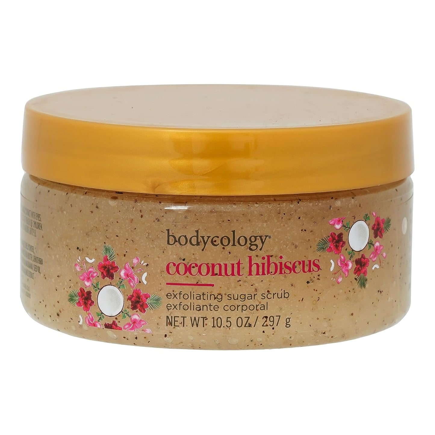 Coconut Hibiscus Exfoliating Sugar Scrub Scrub Women 10.5 Oz