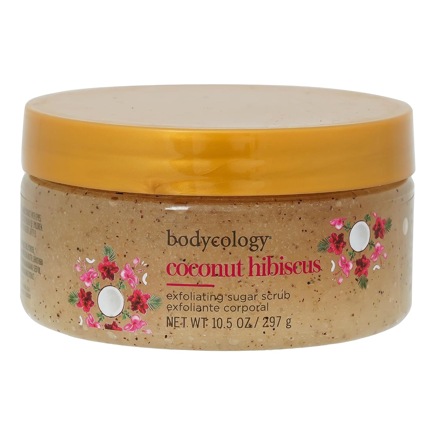 Coconut Hibiscus Exfoliating Sugar Scrub Scrub Women 10.5 Oz
