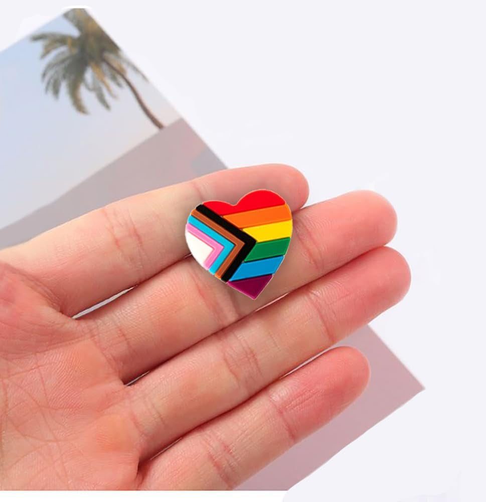 LGBTQ Silicone Pins - Perfect for Pride Parades, Pride Month & Gift-Giving